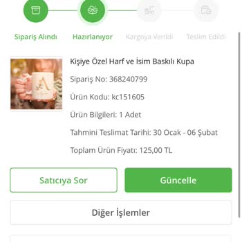 Çiçek Sepeti Ürün Teslimat Sorunu