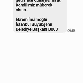 İBB Den SMS Almak İstemiyorum