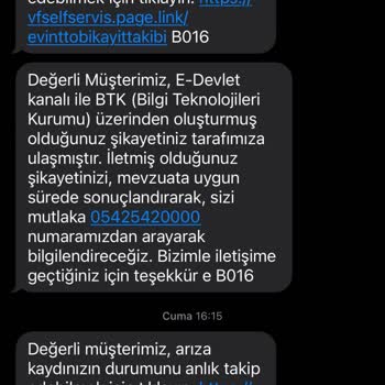 Vodafone Net Evde İnternet Pişmanlığı