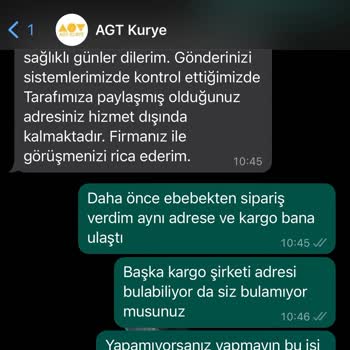 AGT Kargo İşini Yapmayan Bir Firma