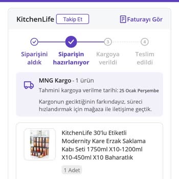 Kitchen Life Gönderilmeyen Ürünler N11...
