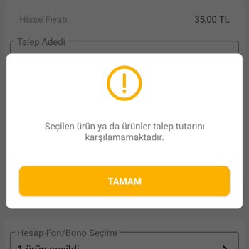 VakıfBank Mobilden Halka Arz Alamıyorum.
