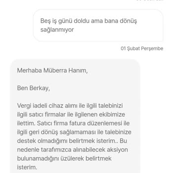 Hepsiburada Vergisiz Telefonda Fatura Hatası