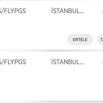 Pegasus Parayı Çekip Bilet Değişikliği Yapmıyor!
