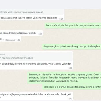 Mamaal.com Mamal.com Yanlış Adrese Gönderdiği Kargodan Müşteriyi Sorumlu Tutuyor