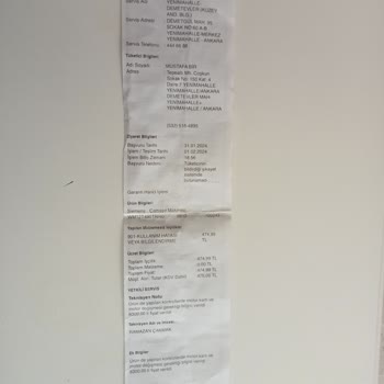 Siemens Ev Aletleri Servis Yanılgısı Ve Yüksek Ücret Tepkisi