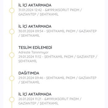 PTT Kargo PTT Şubesi Çıksorut!