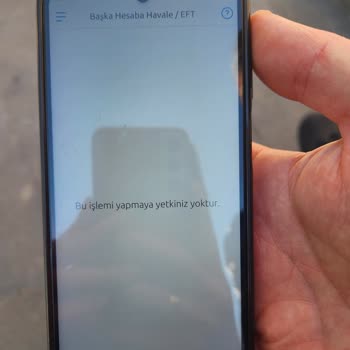 Yapı Kredi Bankası Kendi Hesabımda İşlem Yapamıyorum!