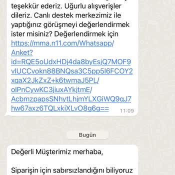 N11 Geciken Kargo Ve İptal Oyunları!