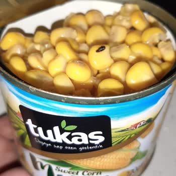 Tukaş Konserve Mısırda Böcek Şoku