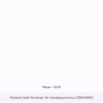 Modesto Official Sayfa Hatası Yüzünden İadenin Yapılmaması