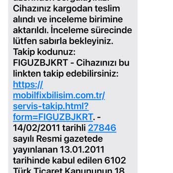 Mobilfix Bilişim Teknik Servis Mağduriyeti