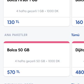 Turkcell Mutlu Mega70 Paketinin Kaldırılması