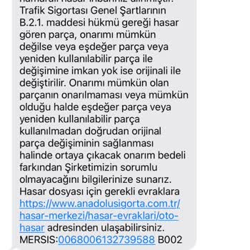 Anadolu Sigorta Kişisel Verilerin İhlali