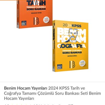 Benim Hocam Yayınevi Farklı Ürün Gönderildi, Değişim Süreci Çok Uzadı