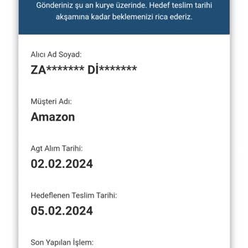 AGT Kurye (aynigunteslim.com) Ürünüm Hakkında Bilgi Alamıyorum, Siparişim Gecikti!