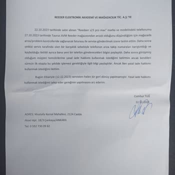 Reeder Yasal Haklarınızı Kullanmanıza Engel Oluyor.