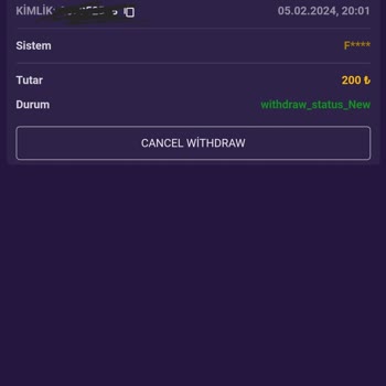 Profxbet Para Çekme İşlemi