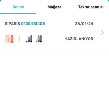 Watsons Online Sipariş Mağduriyet