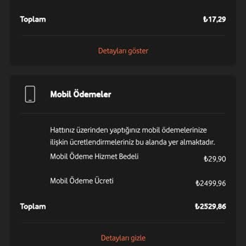 PUBG Mobil Vodafone Faturama 2500 Lira Yansımış