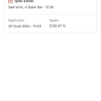 Boyner Sipariş Hayal Kırıklığı