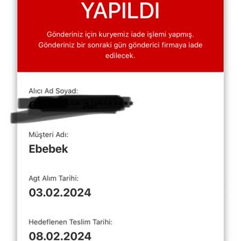 Ebebek Ve AGT Kurye Firmalarının Ciddiyetsizliği