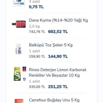 Carrefour SA Sipariş Değişikliği İstedim Fakat Yaptık Denmesine Rağmen Yapılmadı