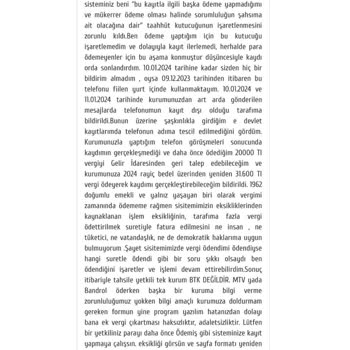 BTK (Bilgi Teknolojileri ve İletişim Kurumu) Kayıt Sürecindeki Mağduriyetim