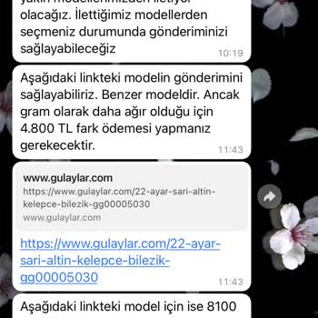 Gülaylar Altın Stokta Olmayan Ürün İnternet Sitesinde Satışta Mağdurum