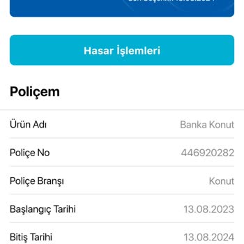 Türkiye Sigorta Konut Sigortası Mağduru