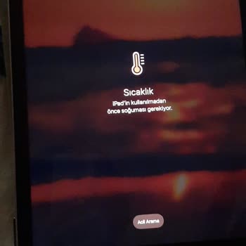 Gürgençler İPad Air 5 Isınma Problemi Çözülmedi