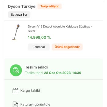 Dyson Türkiye Ürününün Arkasında Durmuyor