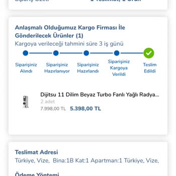 UPS Türkiye Ürün Teslimat Eziyeti