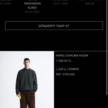 Zara Müşteri Hizmetleri Yetersizliği