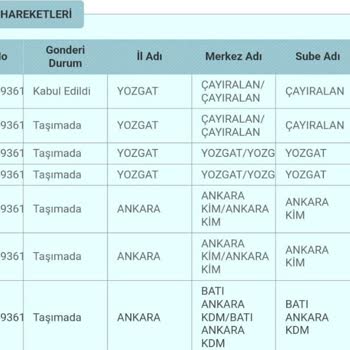 Bir Türlü Gelemeyen PTT Kargo