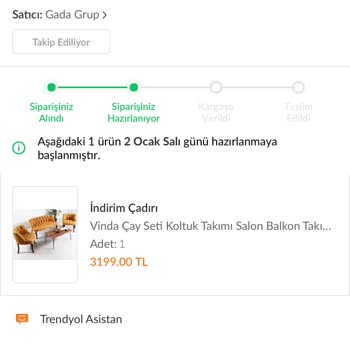 Trendyol'da Sipariş Sorunu Ve Müşteri Memnuniyetsizliği