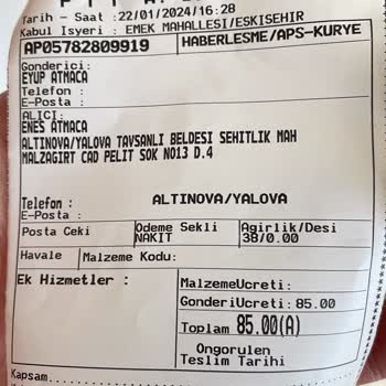 PTT Kargo Yerel PTT Şubesi Kargomu Dağıtıma Çıkarmıyor