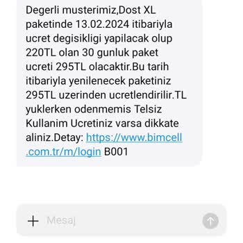 Bimcell'in Sürekli Zam Yapması