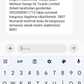 Sürat Kargo Kargolarımı Dağıtıma Çıkarmıyor