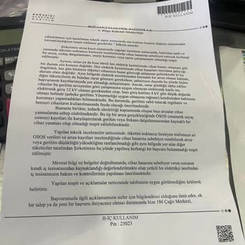 Boğaziçi Elektrik - BEDAŞ Zarar Talebim Hala Yanıtsız!