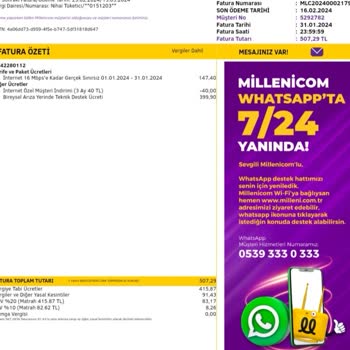 Millenicom Haksızlık Yaptı