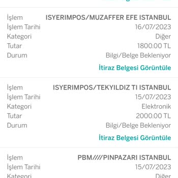 Garanti Bankası Harcama İtirazı Yasal Sürede Sonuçlandırmadı
