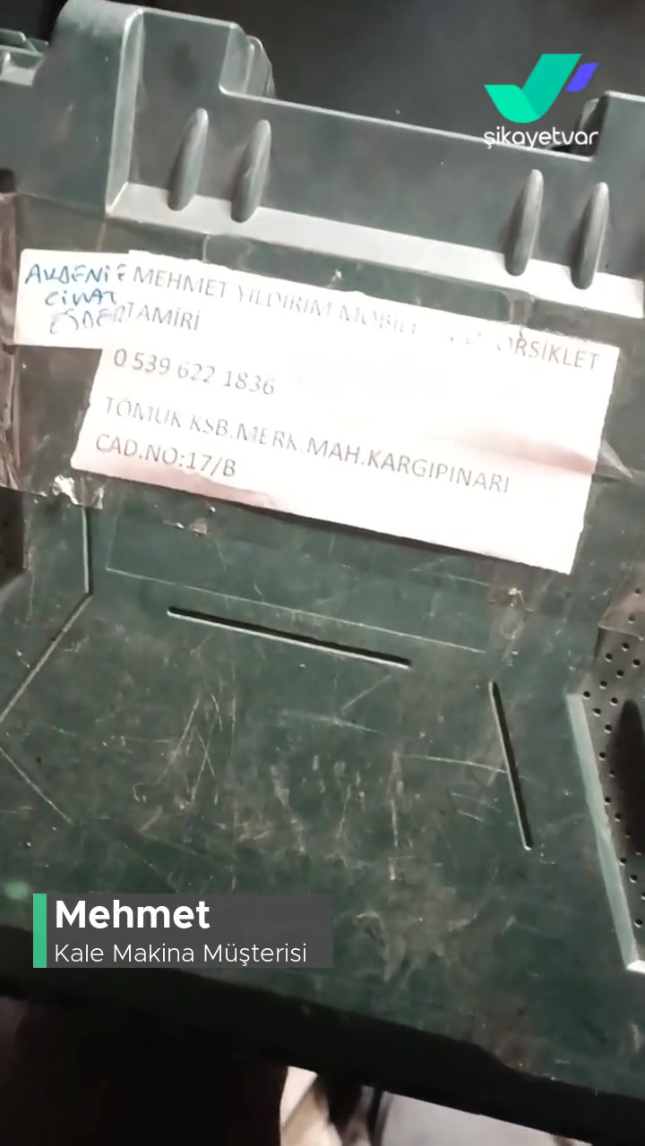 Kale Makina KL Somun Sıkma Makinesi Pişmanlığı videonun kapak resmi