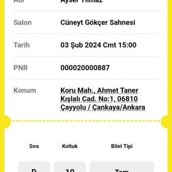 Devlet Tiyatroları Genel Müdürlüğüne Açık Şikayet