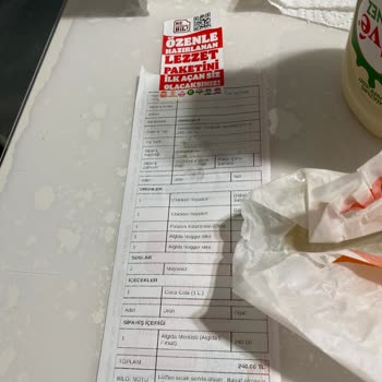 ArenaPark Burger King Bozuk Tavuk Ve Bayat Ekmek