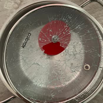 Karaca Marka Tencere Cam Kapak Patlaması