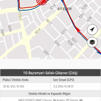 Denizli Büyükşehir Belediyesi Hatalı Otobüs Sürücüsü