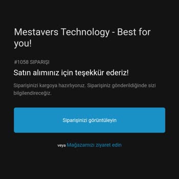 Mestavers Technology Takip Edilemeyen Kargo!