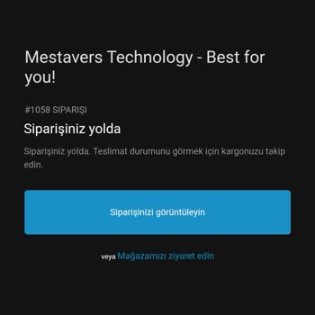 Mestavers Technology Takip Edilemeyen Kargo!
