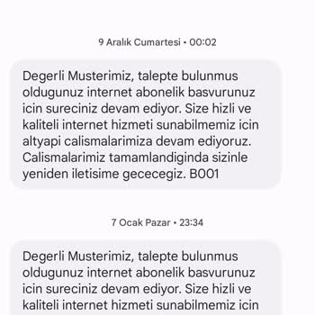 Türk Telekom İnternet Başvurusu